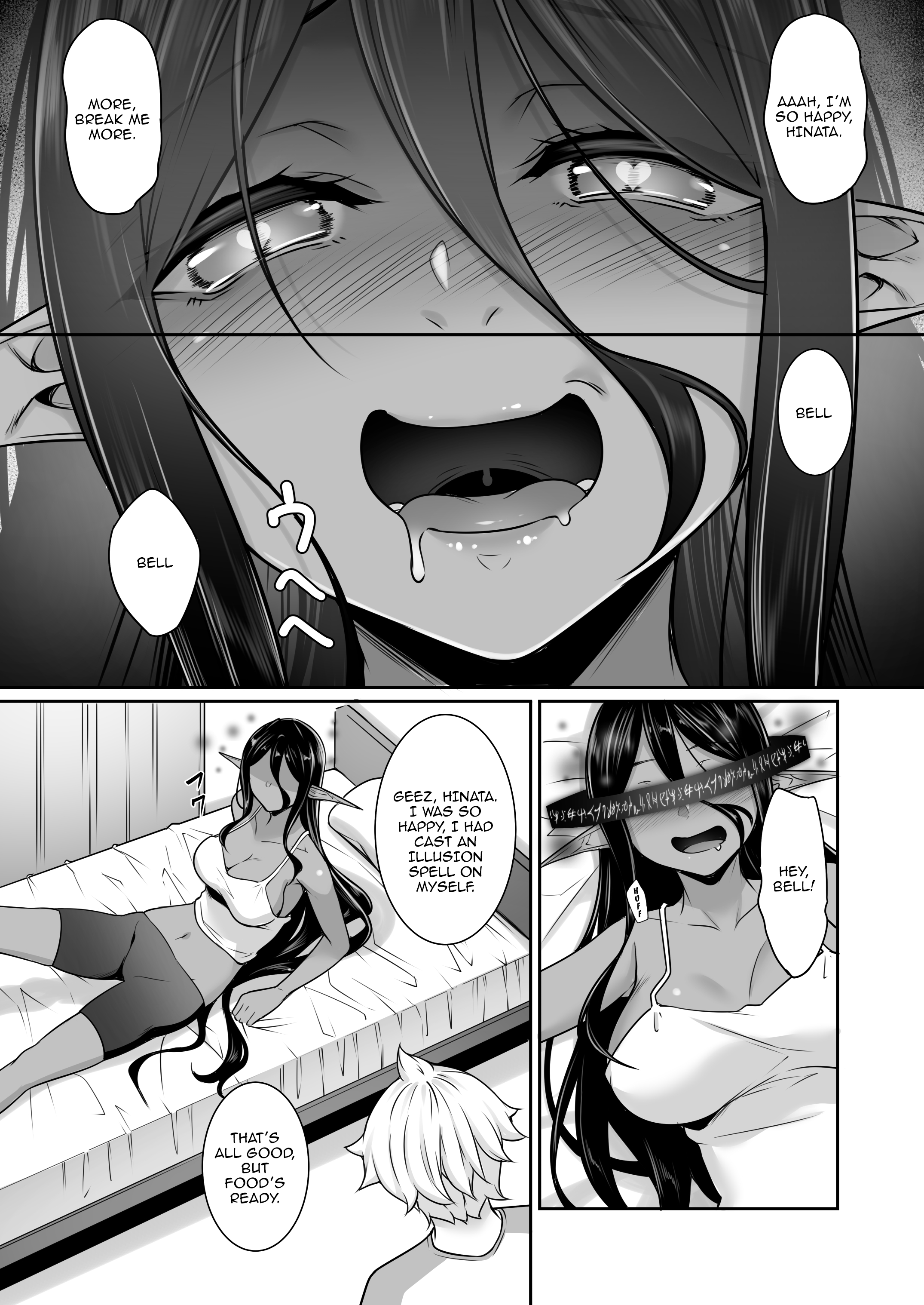 Hentai Manga Comic-A Slightly Clingy Dark Elf Chased Me From Another World 5-Read-30